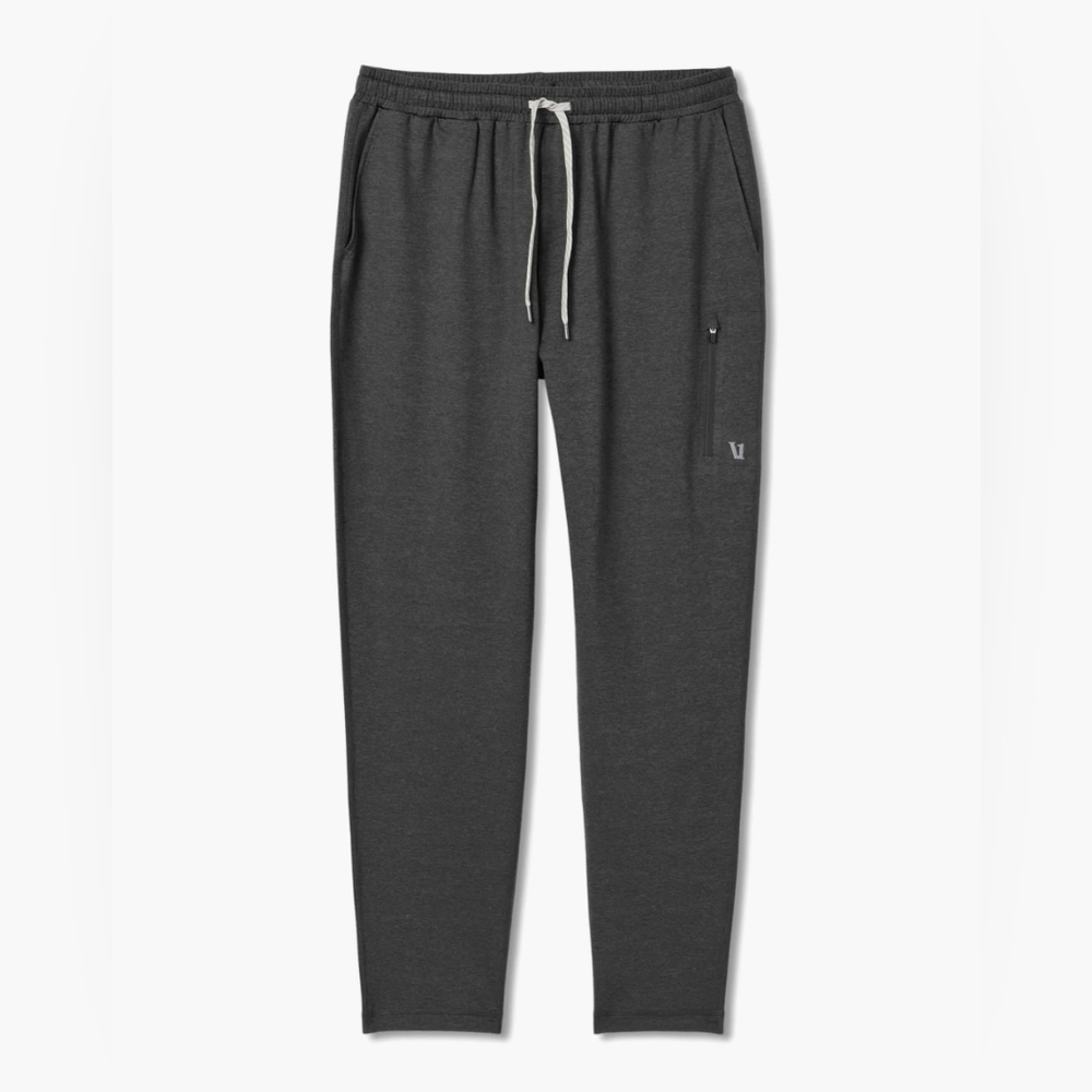 Vuori Mens Charcoal Heather Sunday Performance Track Pant -XXLarge